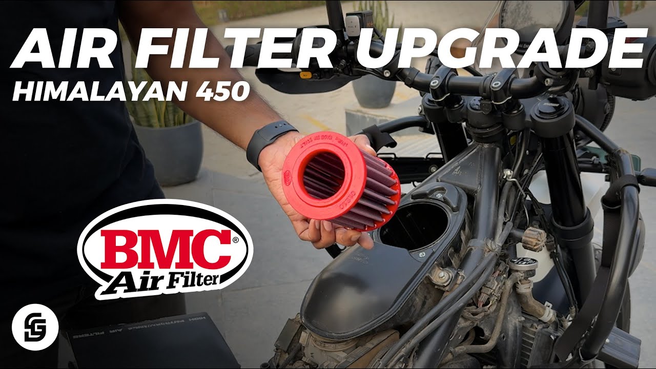 Установка воздушного фильтра Himalayan 450 Performance | своими руками