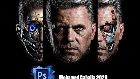 Photoshop : Terminator effect by easy way