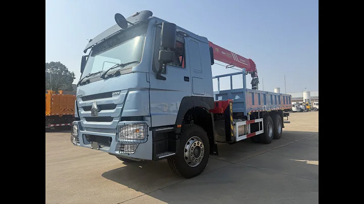 CSCTRUCK Delivers HOWO 10 ton 6x4 truck with Palfinger Stiff Boom Crane to Guyana (April 14, 2025)