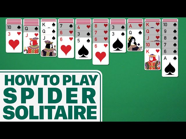 How to Play Spider Solitaire: Rules and Explanation - Solitaire Social