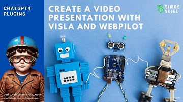 Creating Dynamic Video Presentations with ChatGPT using Webpilot and Visla Plugins