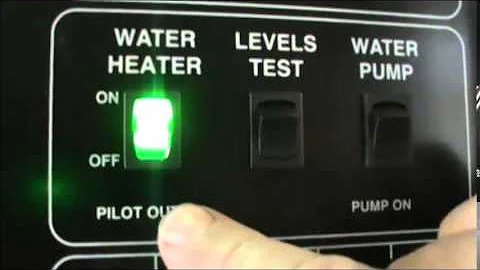 La Mesa RV Tip - How to Use the RV Control Panel, Tanks, Generator, A/C & Water Levels