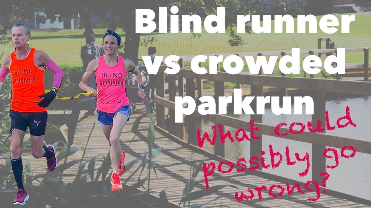 Navigating a blind runner around a crowded parkrun - what could possibly go wrong?