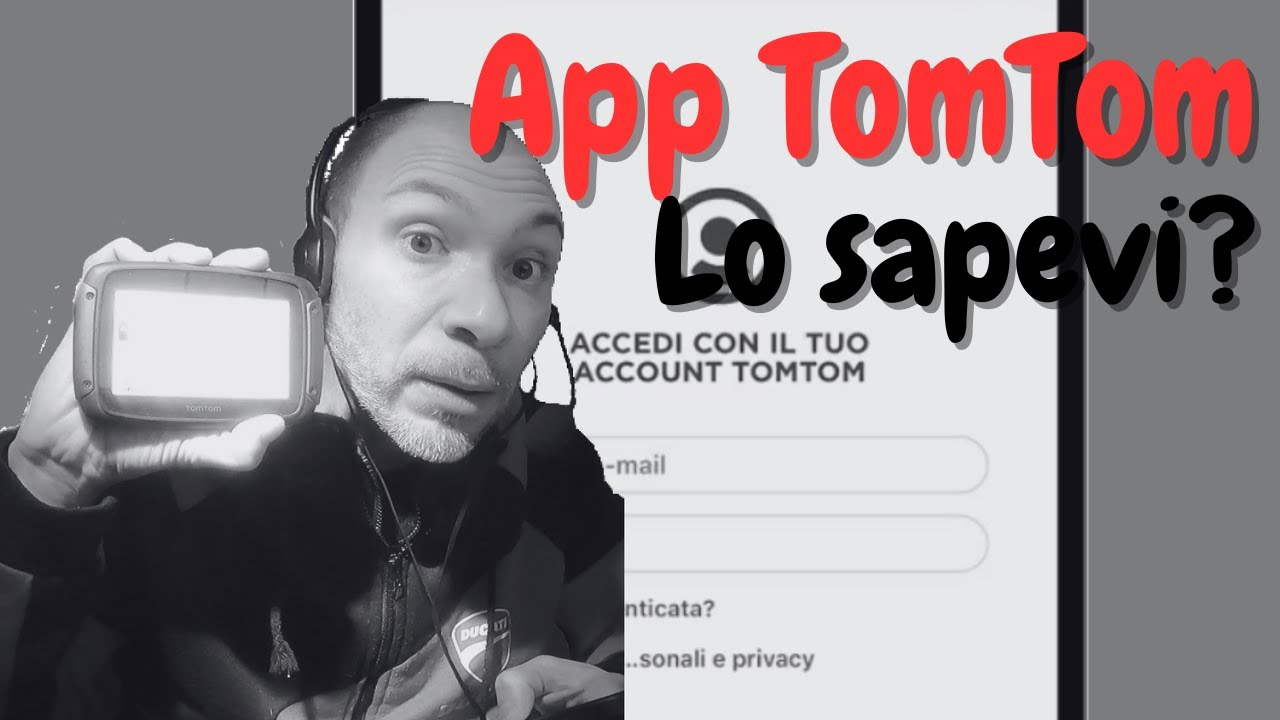 Come funziona l'app MyDrive TomTom YouTube