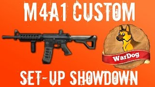 Contract Wars: M4A1 Custom Set-Up Showdown