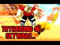 The best skywars player in roblox bedwars