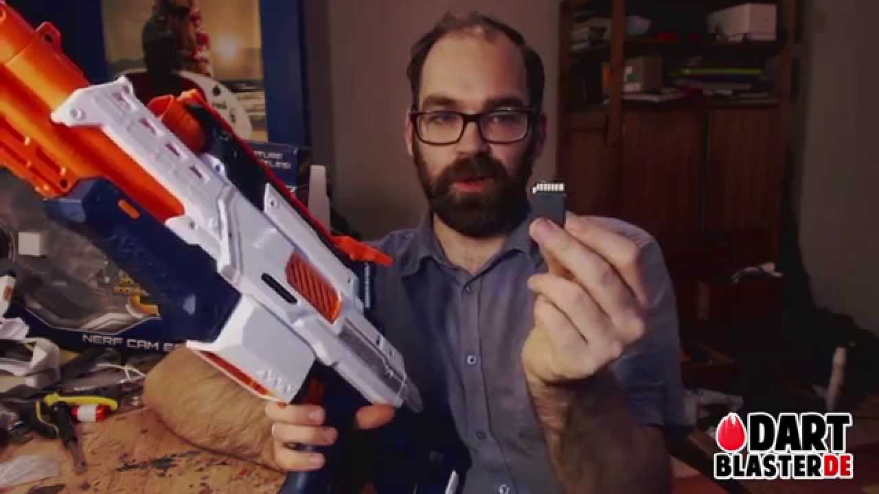 Nerf Cam Ecs-12 - Pistolet Jouet D'occasion - Marque NERF
