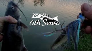 B Fishing With Flock Hair Jig