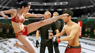 UFC 최두호는 오늘 매우 폭력적입니다. 미녀 권투 선수가 최두호의 머리를 다치게 했고, 최두호는 그 미녀 권투 선수의 몸을 다치게 했습니다. #최두호