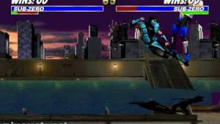 Ultimate Mortal Kombat 3 - Strategy Guide - Classic Sub-Zero Corner Counter