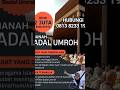 @madinahimanwisatapusat  2 JUTA BADAL UMROH #shorts #viral  #short #umrah #fyp #badalumroh #pov