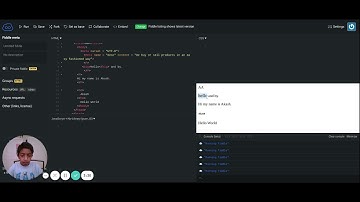 JSFiddle   Code Playground