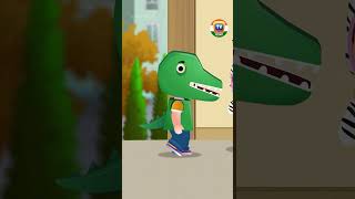 পুনর্ব্যবহারযগ্য Dinosaur (The Recycled Dinosaur) #Shorts #ChuChuTV #Storytime #BanglaStories