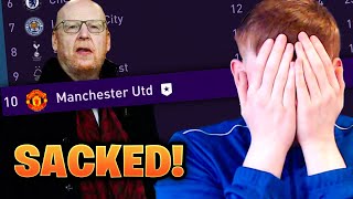 I'm Going To Get SACKED! (Man United Career Mode)