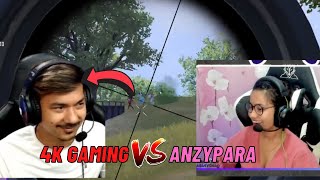 4k Gaming vs Anzypara | 4k gaming vs ghanta gaming | Last zone fight | latest fight