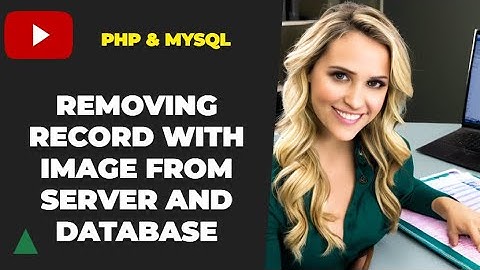 PHP & MYSQLI : How to Delete Record with Image from Folder and database