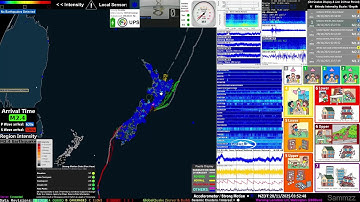 Real-Time New Zealand Earthquake Monitoring | GlobalQuake