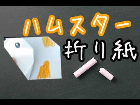 動物折り紙 ハムスターの簡単な折り方動画 How To Make Origami Youtube