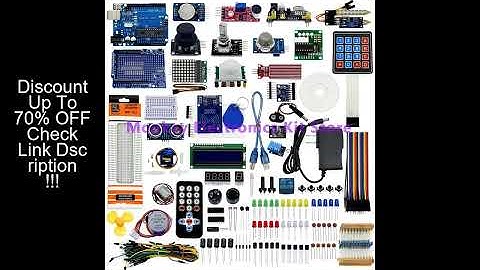 The Most Complete Kit for arduino Uno/R3 Board Programming Project DIY Electronics Laboratory Smart