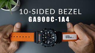 10 SIDED BEZEL - CASIO G-SHOCK GA-900C-1A4