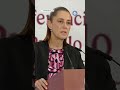 Sheinbaum respalda al Papa ante señalamientos de Trump #shorts