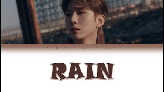 Kihyun - Rain (Color Coded lyrics Han - Rom -Ina)