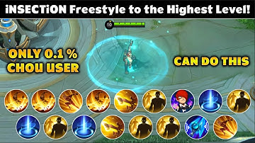 Only 0.1% Of CHOU Users Can do This CHOU FREESTYLE !! | iNSECTiON | MLBB