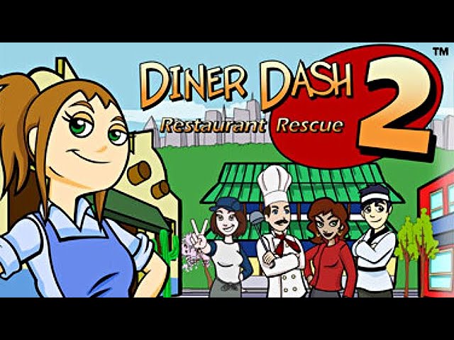  Diner Dash & Diner Dash 2: Restaurant Rescue DJC