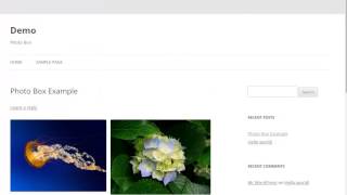 Photo Box - Wordpress Plugin | PB One