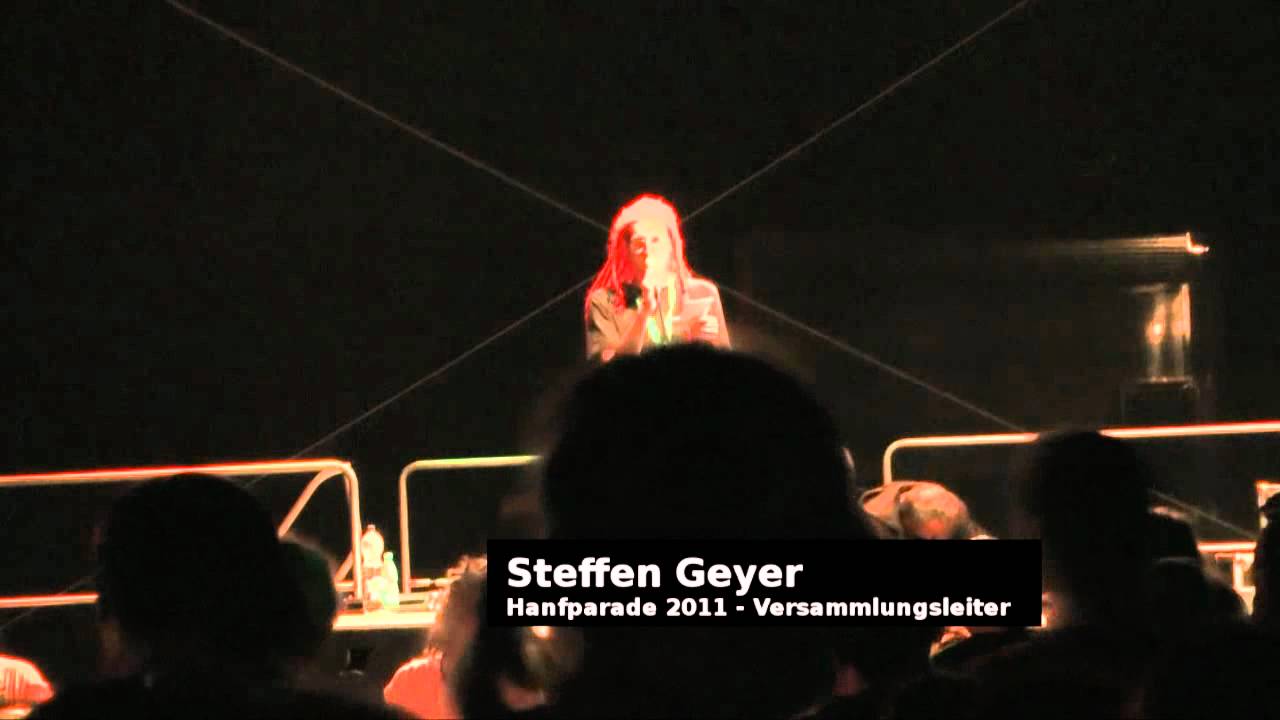 Steffen Geyer / Hanfparade - Abschlussrede - Hanfparade 2011