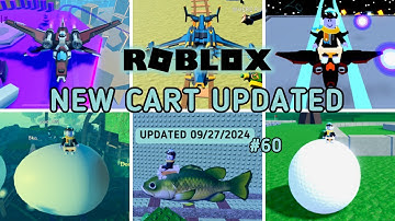Roblox | Create a Cart Ride | New Carts Updated on 09/27/2024 #60