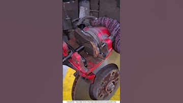 Brake Caliper Piston Pushing Back Easily | DIY Brake Tips 🔧🚗 #shortsfeed #mechanic