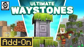 Ultimate Waystones Add-On | Minecraft Marketplace | Showcase