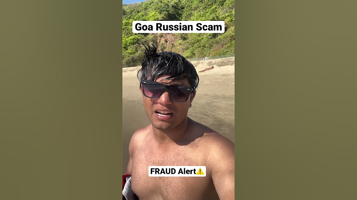 Goa Russian Scam⚠️