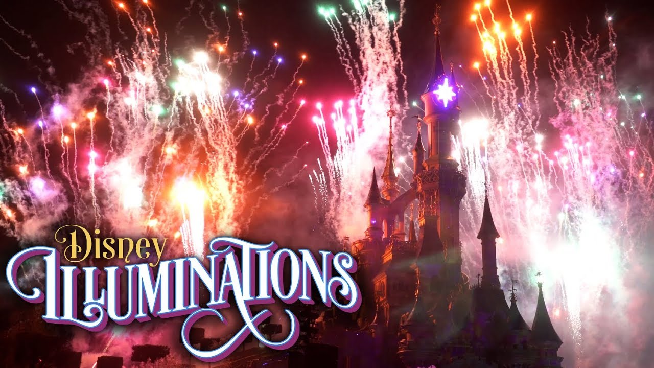 [4K] Disney Illuminations - Disneyland Paris