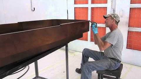 Handcrafted Shuffleboard Table: The Finish