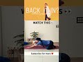 Back pain relief #yoga #fitness #workout #shorts #viralvideo #trending
