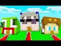 UNSPEAKABLE HOUSE vs SHARK HOUSE in Minecraft!