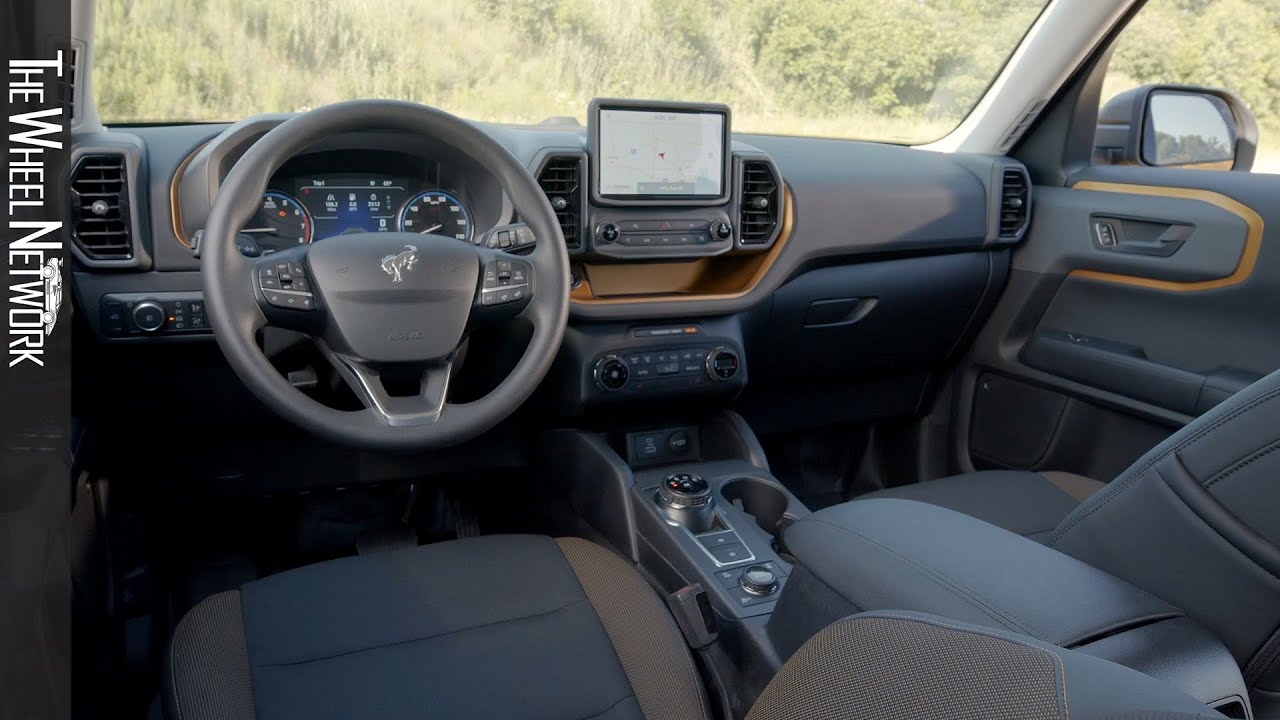 2021 Ford Bronco Sport Interior - YouTube