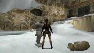 New version that runs at more than 2fps here:
http://www./watch?v=s2ei_uxkoek a yeti kills lara and flings her
around by hair.