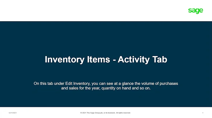 Sage 50cloud Pastel (ZA) - How do I view inventory quantities? - DayDayNews
