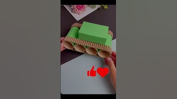 "Creative Toy Tank Craft: Building Miniature Tanks from Scratch"