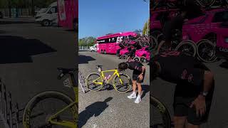 The Tour De France's leaders new SuperSix EVO 😮‍💨 #ridecannondale #shorts #tourdefrance