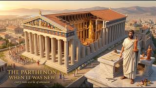 The Parthenon When It Was New - Athens - Every Ruin Is a Lie of Omission (AI Reconstruction)