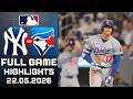 New York Yankees Vs Toronto Blue Jays Full Game Highlights May 22, 2026 MLB Season 2026
