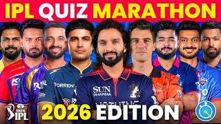 IPL 2026 Quiz Marathon 🏏🔥 | 80 Questions Challenge | Ultimate IPL Quiz