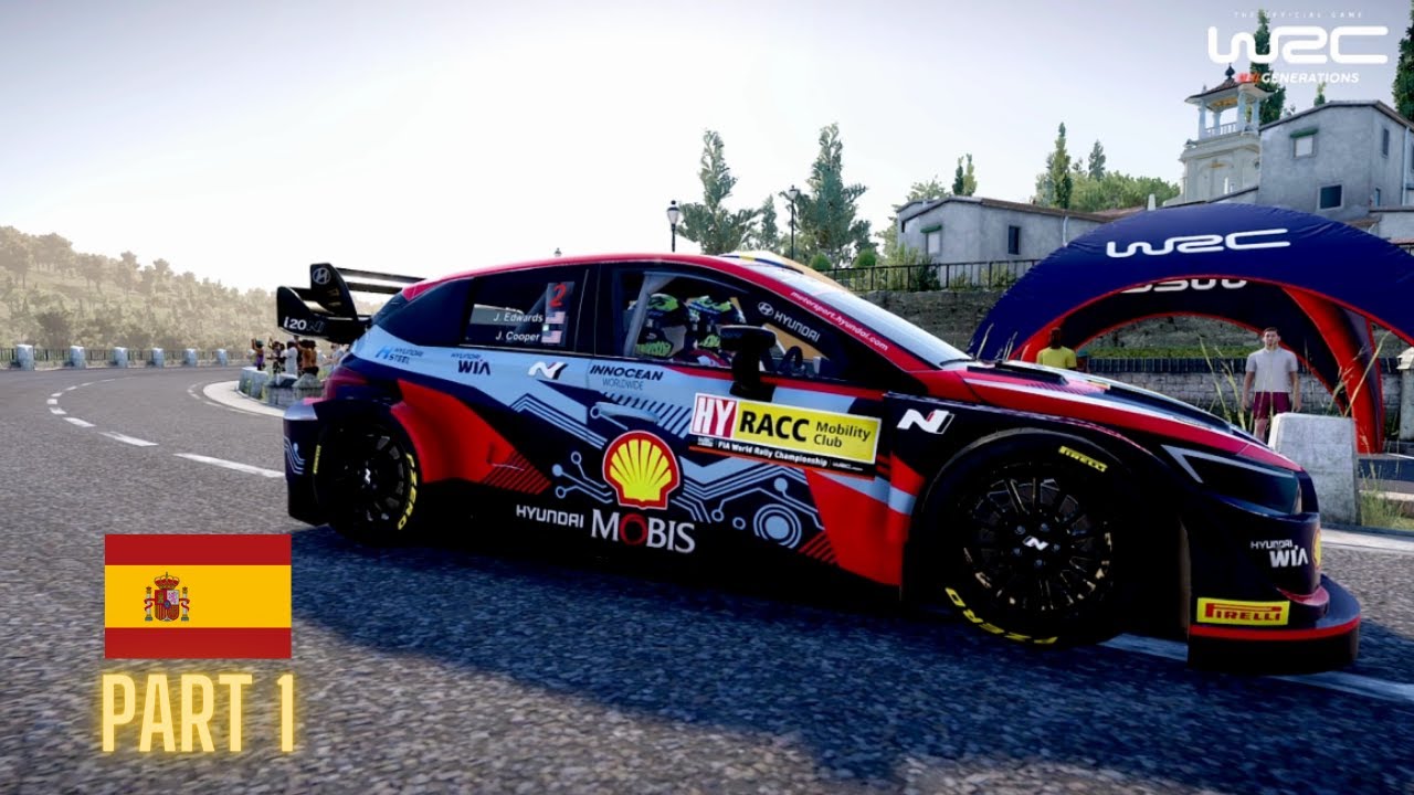 WRC Generations Career Mode - WRC - Rally de Espana Part 1 - YouTube