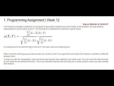 NPTEL The Joy of Computing using Python-Week 12 Programming Assignment -Solution Hint-Jan 2024