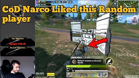 CoD Narco Liked This Random Player CoD Narco Always appreciate Good Players Call of Duty: Mobile