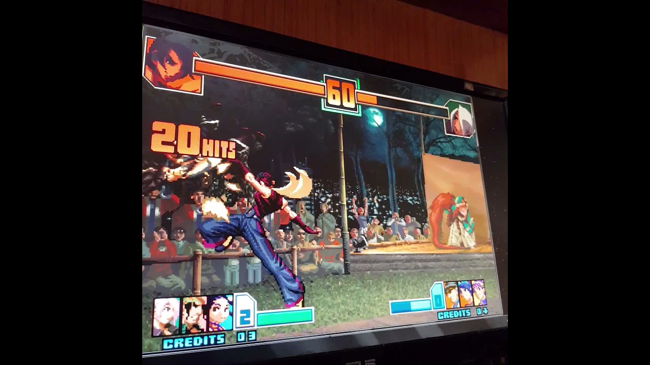 the king of fighters 2k1 Maylee combo